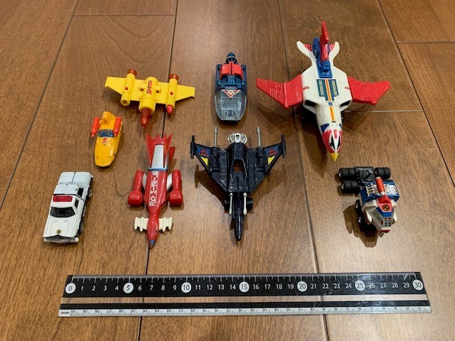 昭和レトロ ガッチャマン キョーダイン 宇宙からのメッセージ ゴッドフェニックス スカイミサイル コメットファイヤー 他 ★10円スタート★