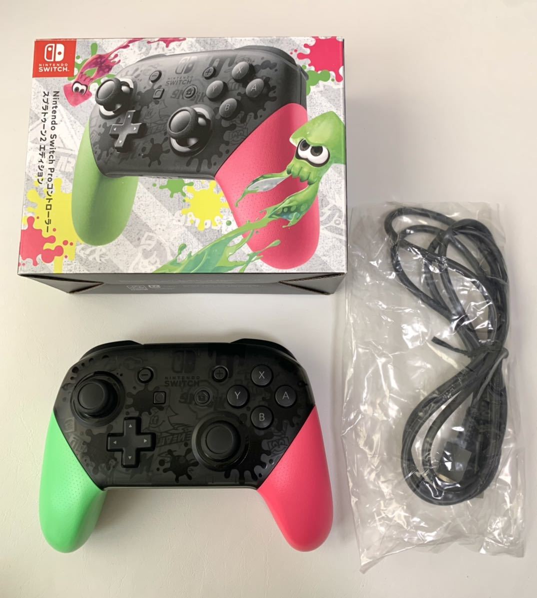 NintendoSwitch Proコントローラー スプラトゥーン2エディション