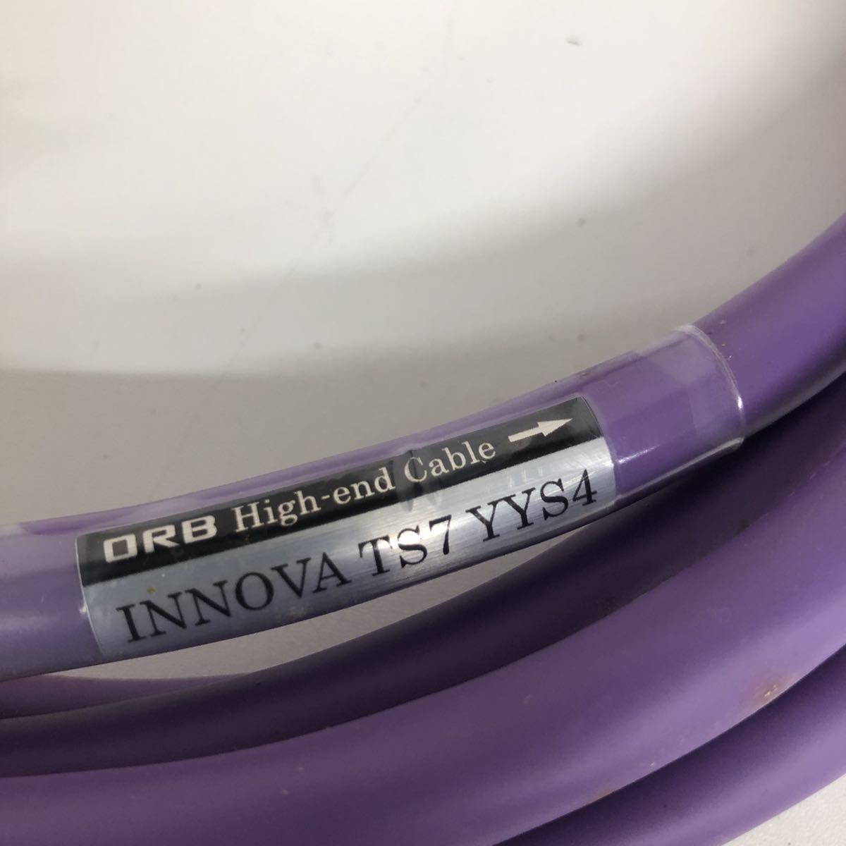 A3 sa) ORB INNOVA TS7 YYS4 4M Y字 スピーカーケーブル オーブ (BST36