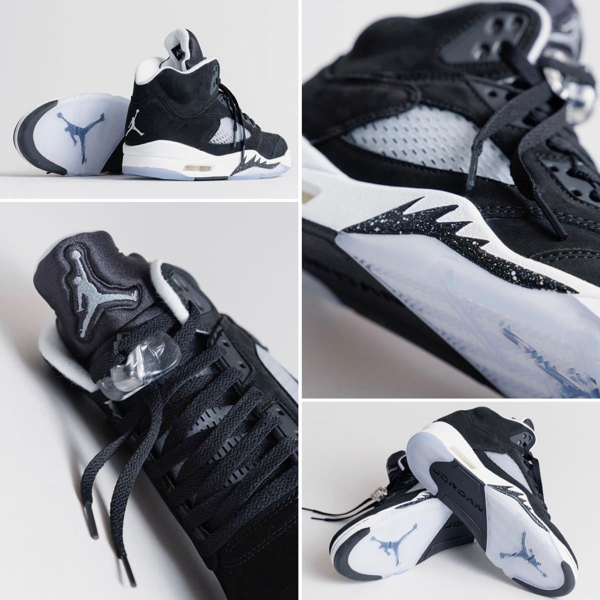 ナイキ エアジョーダン 5 レトロ ムーンライト “ホワイト オレオ” Nike 