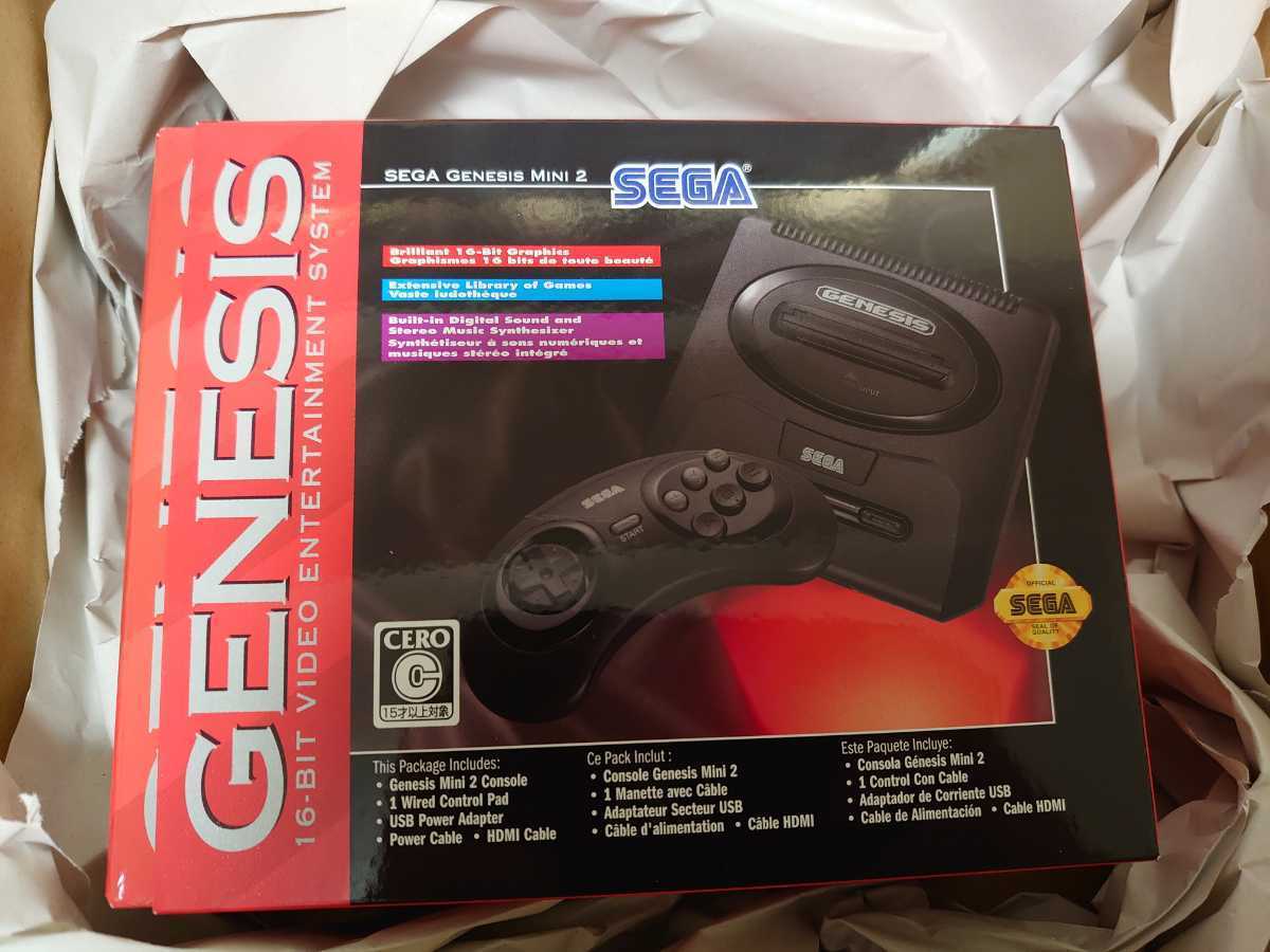 ☆新品未開封 SEGA Genesis Mini 2 (セガ ジェネシス ミニ 2) メガ 