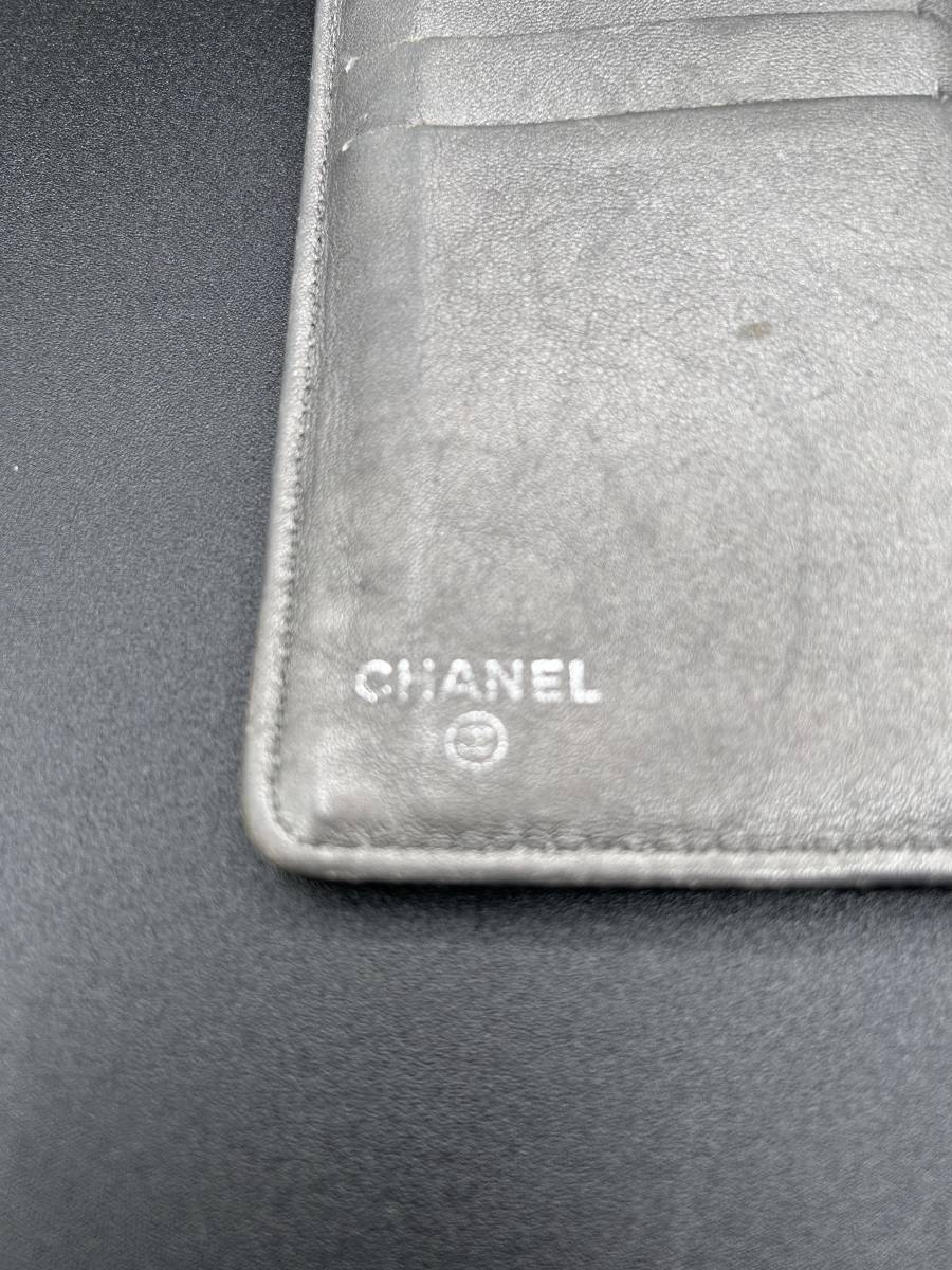 超美品 Chanel シャネル 二つ折り 長財布 ココマーク 服飾小物 