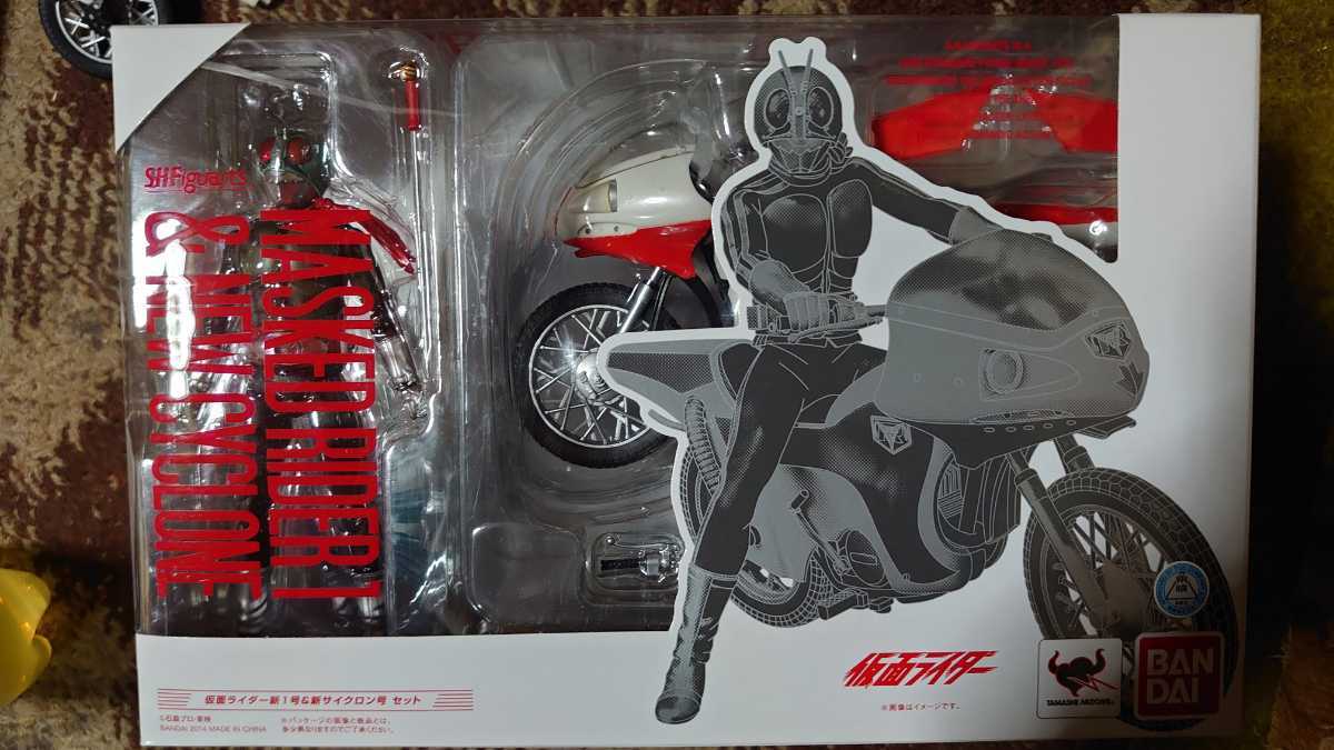 赤字超特価，セール S.H.Figuarts 仮面ライダー1号＆新サイクロン号(仮面ライダー1号)｜売買されたオークション情報、yahooの商品情報をアーカイブ公開 - オークファン 仮面ライダー1号