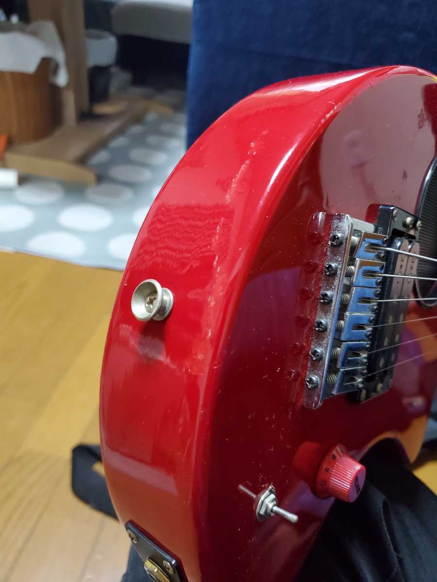FERNANDES ZO-3 芸達者 メタリックレッド ソフトケース付 完動品
