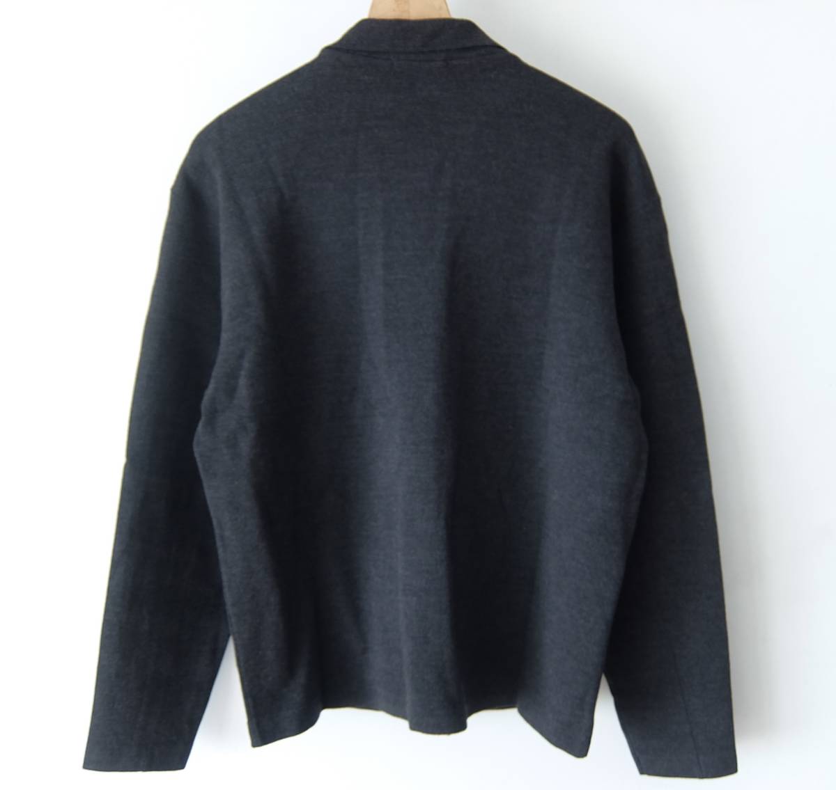 美品 イタリア製 dunhill カシミア混 ジップアップ セーター 即決あり