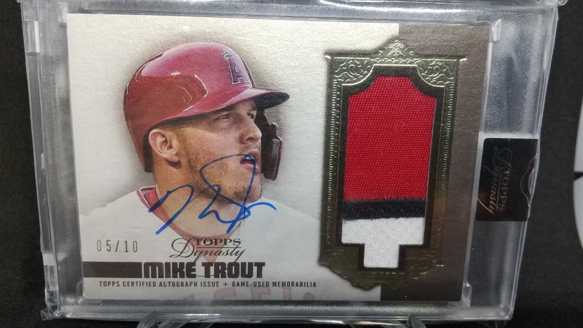 Mike Trout 直筆サイン マイクトラウト auto ⁄99 topps 2024 Topps