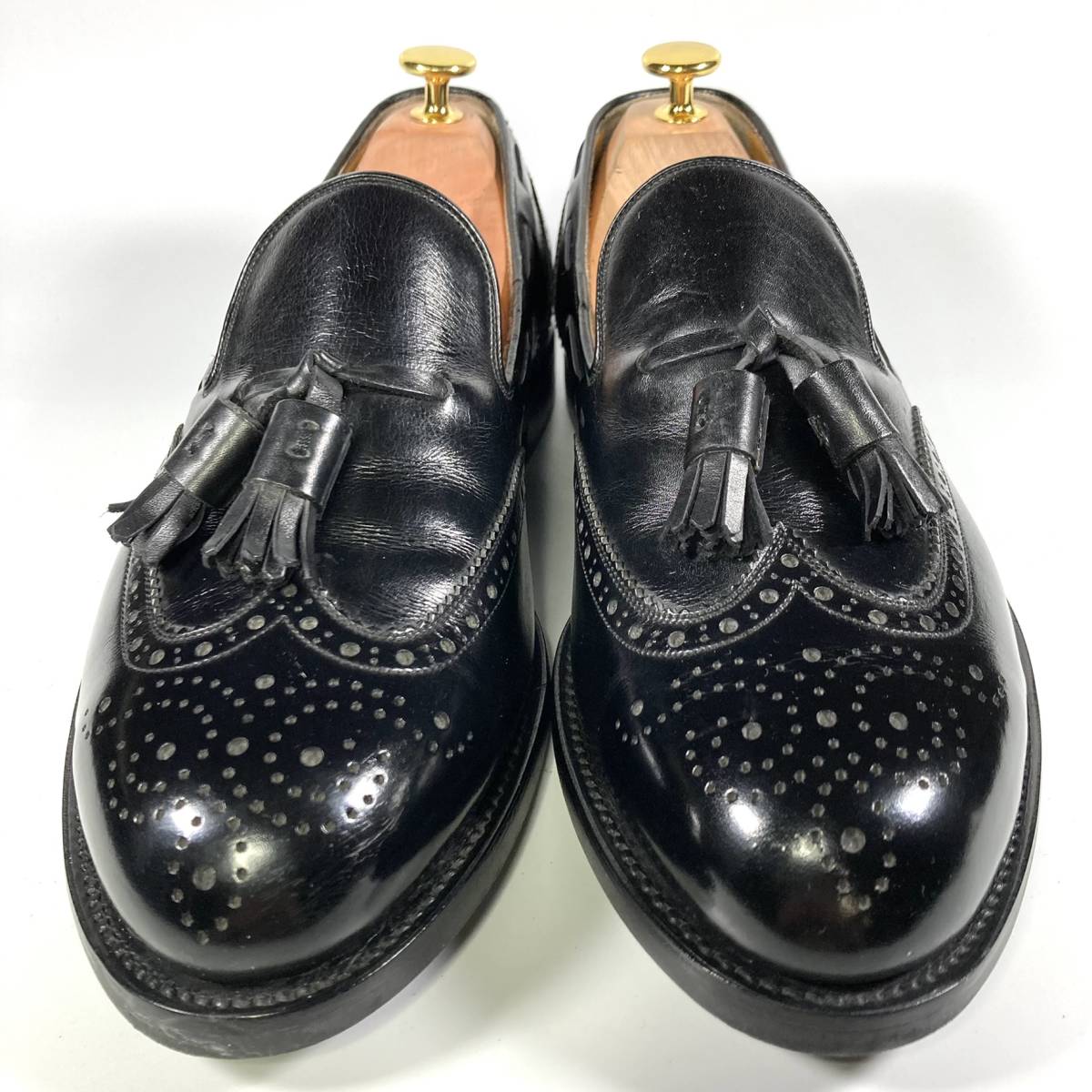 SCOTCH GRAIN スコッチグレイン ウィングタッセルローファー 3613 26.0  