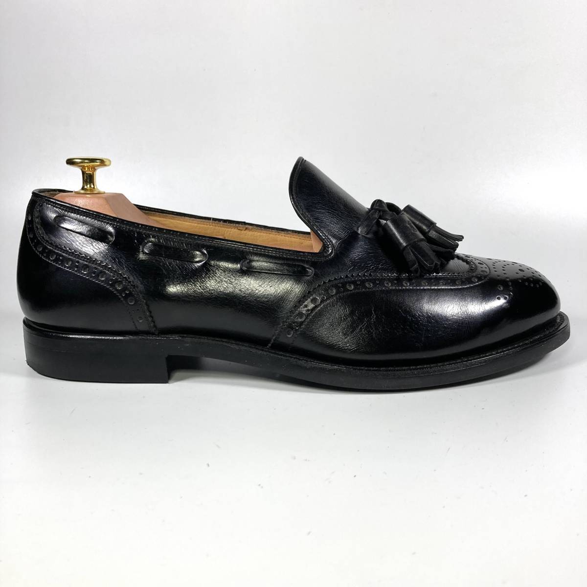 SCOTCH GRAIN スコッチグレイン ウィングタッセルローファー 3613 26.0