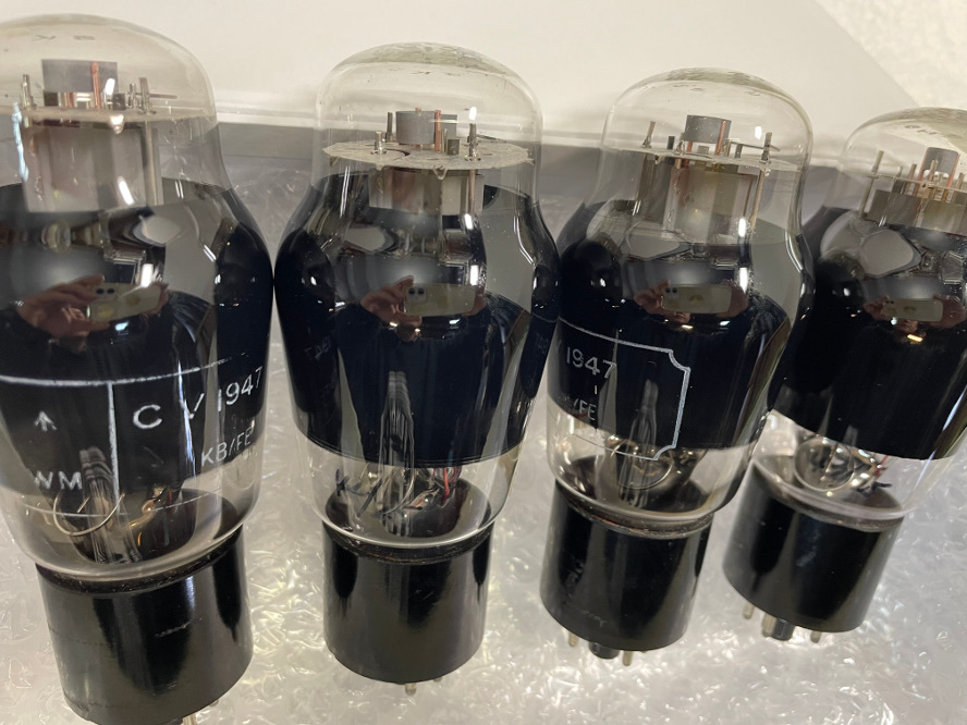 真空管 CV1947 (6L6G，350B) 4本 揃い まとめて その1 - Yahoo