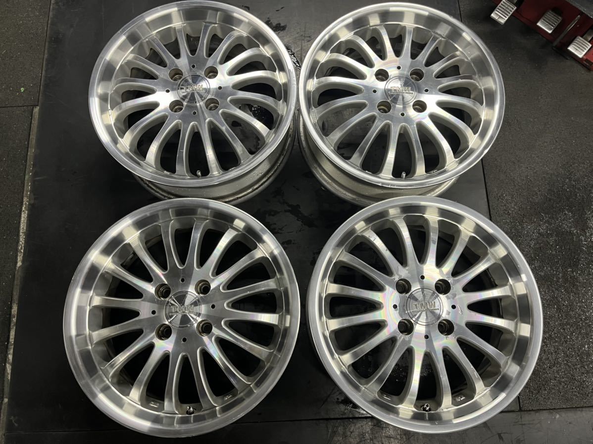 ENKEI TMW 15インチアルミホイール 4本中古です。15 x 5.5J ET+