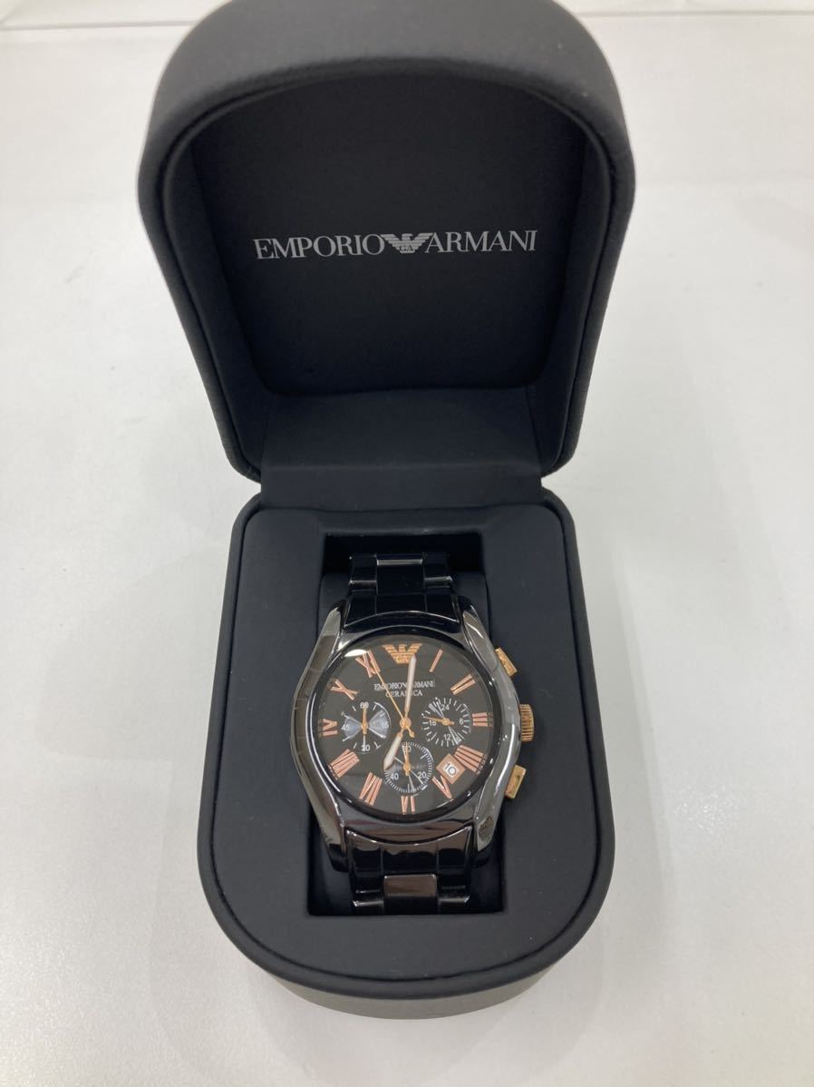 エンポリオアルマーニ EMPORIO ARMANI クロノグラフ クロノグラフ 