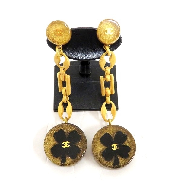 シャネル クローバー ピアス ブランド小物 ピアス レディース☆0340