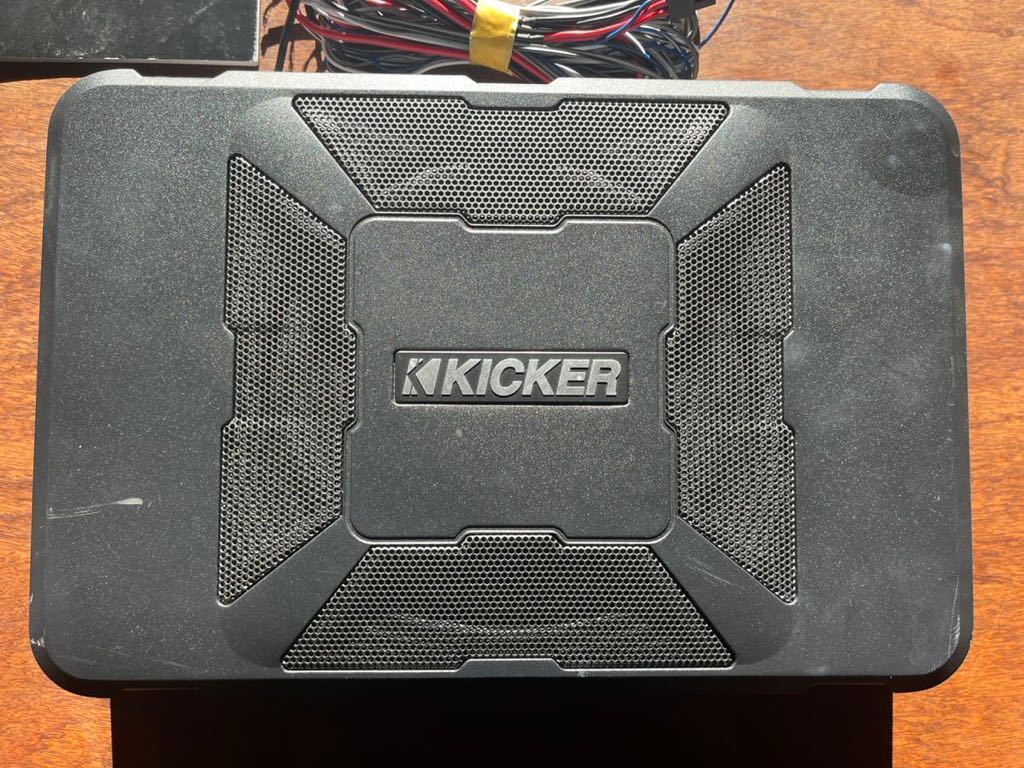 キッカー KICKER ウーハーCompact HS8 powered subwoofer 8インチ