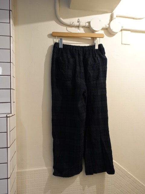 ◎tricot トリコ コムデギャルソン ウール パンツ チェック COMME des