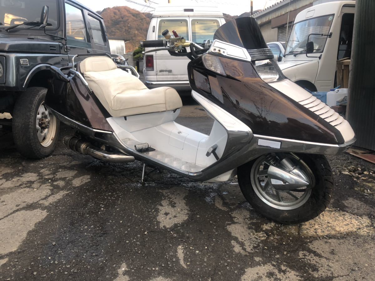 ホンダ　フュージョン　ローダウン　MF02　書類・鍵あり 売り切り 未整備 現状車　エンジン初爆確認済み