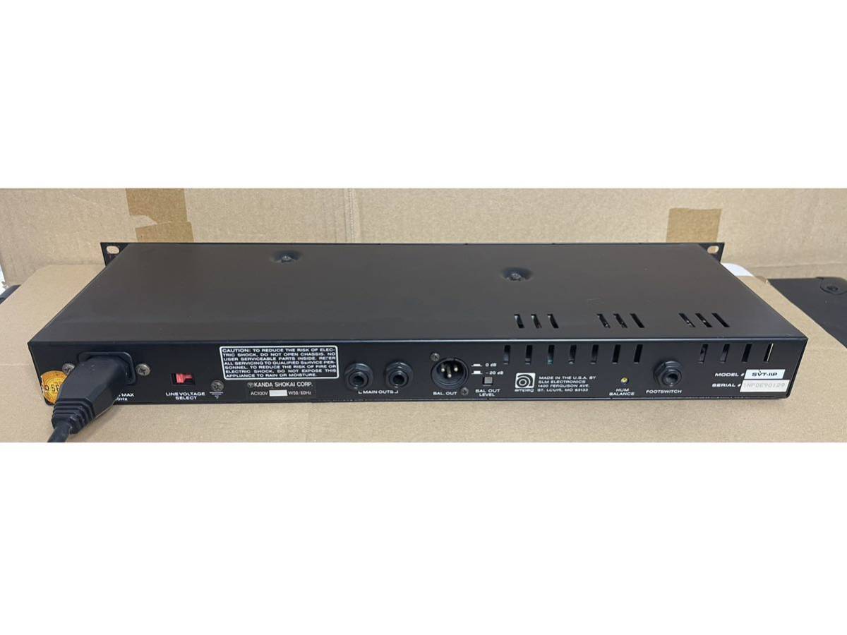 Ampeg SVT-ⅡP 2P ベースプリアンプ アンペグ - 中古音響機材 AMPEG 