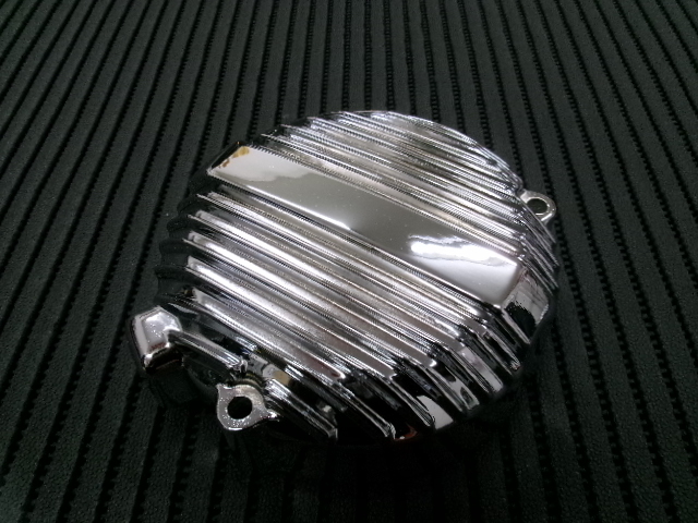 大阪魔人 XJR400 クラッチカバー メッキ後未使用