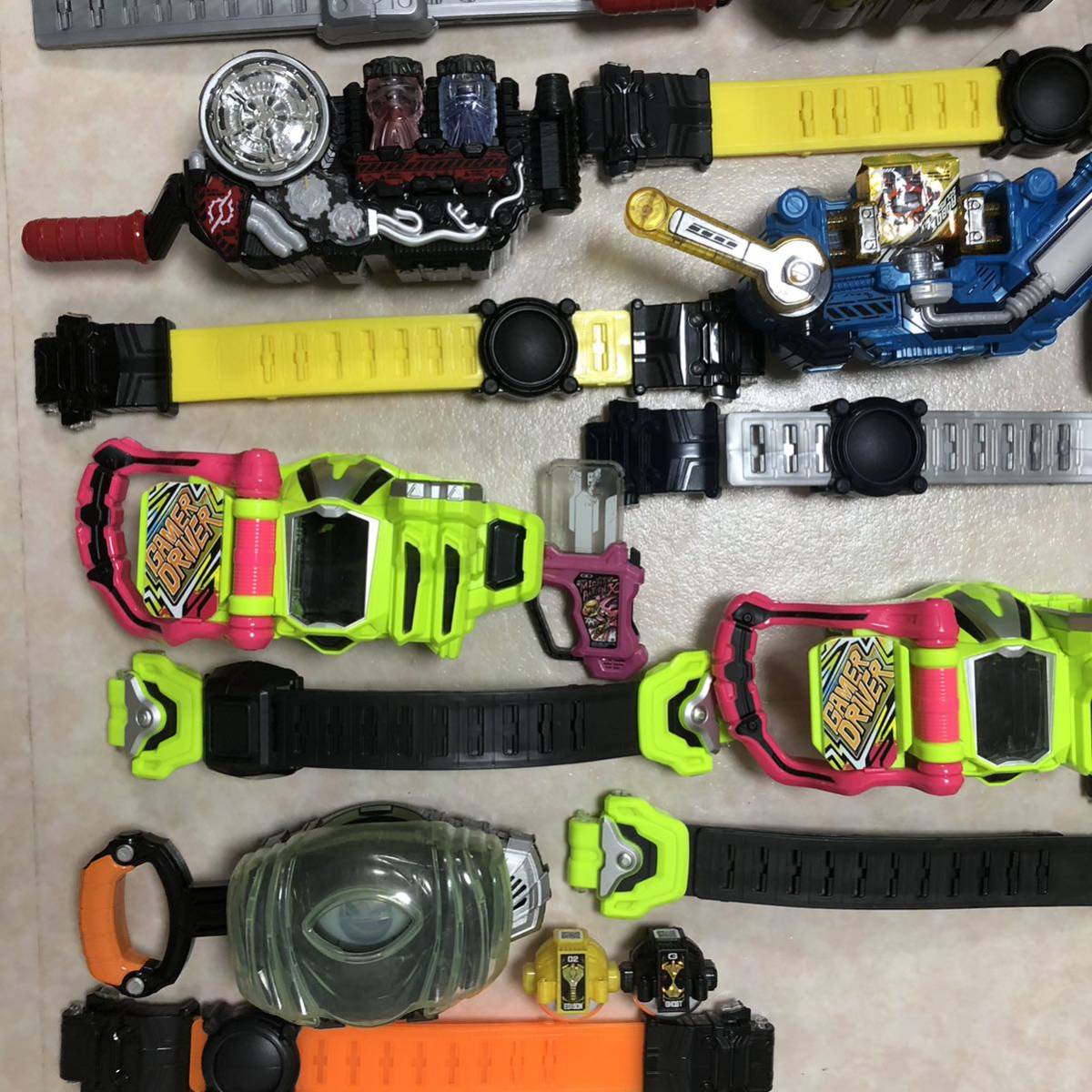 1円～仮面ライダー DX版変身ベルト 20セット リバイス、セイバー