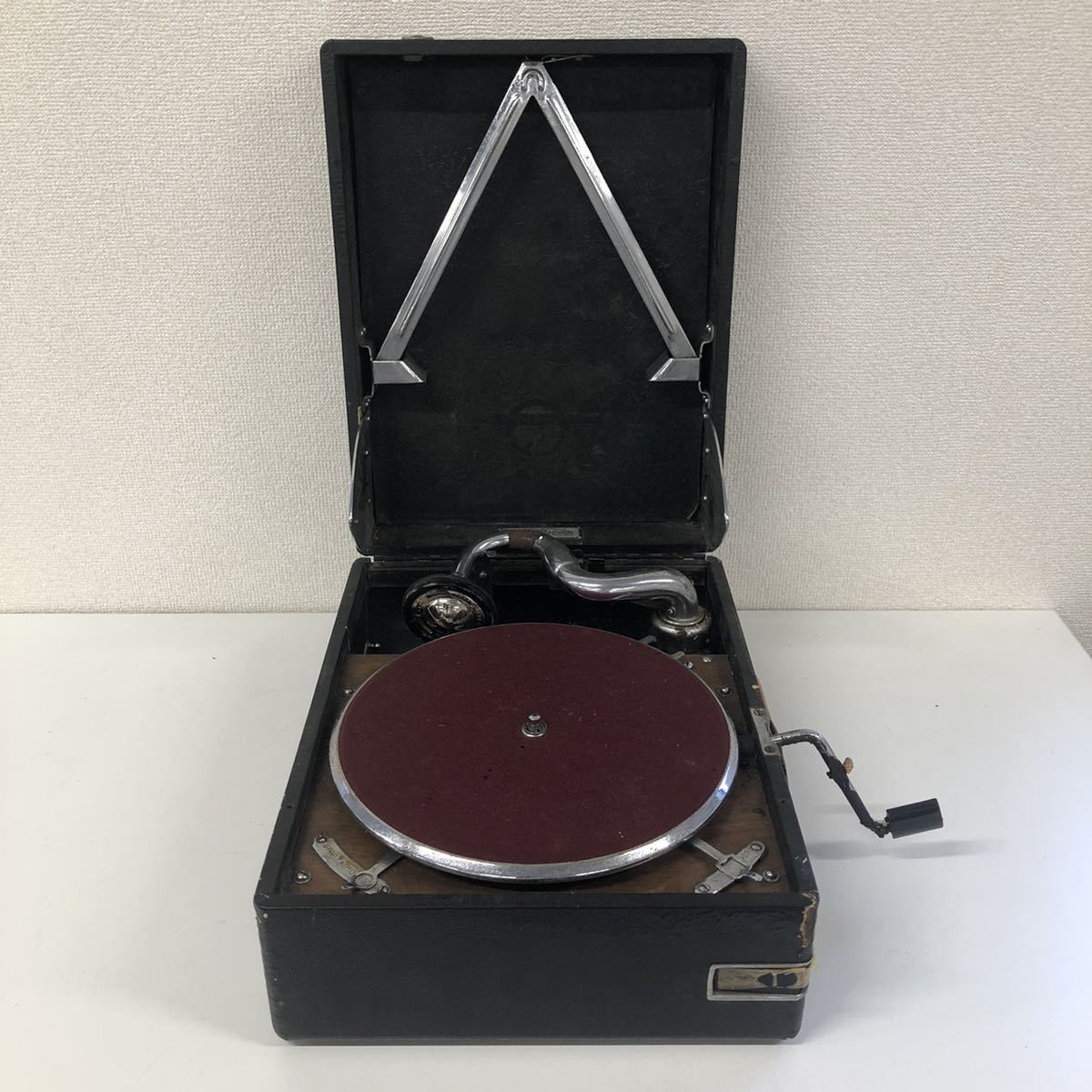 新作，限定SALE】 (M2 sa) Columbia G-208 蓄音機 Grafonola