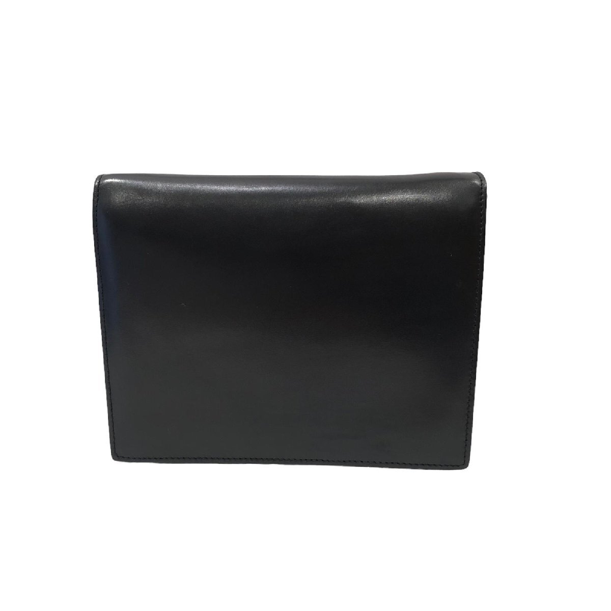 GUCCI グッチ レザーショルダーバッグ 黒×ゴールド金具 【公式通販】