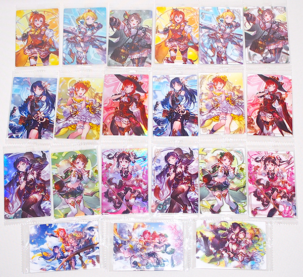 100%新品，限定SALE グラブル &times; ラブライブ ツインウエハース 全21種セット &mu;'s グランブルーファンタジー(その他)｜売買されたオークション情報、yahooの商品情報をアーカイブ公開 - オークファン その他