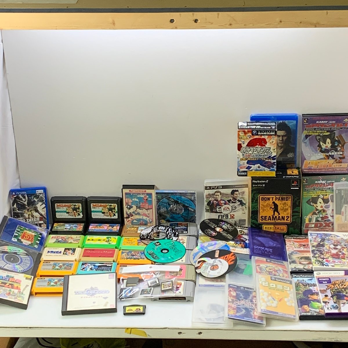 MIN【ジャンク品】 MSMG PS2/GC /FC他ゲームソフト/特典等 まとめ売り 〈23-230111-MS-1-MIN〉