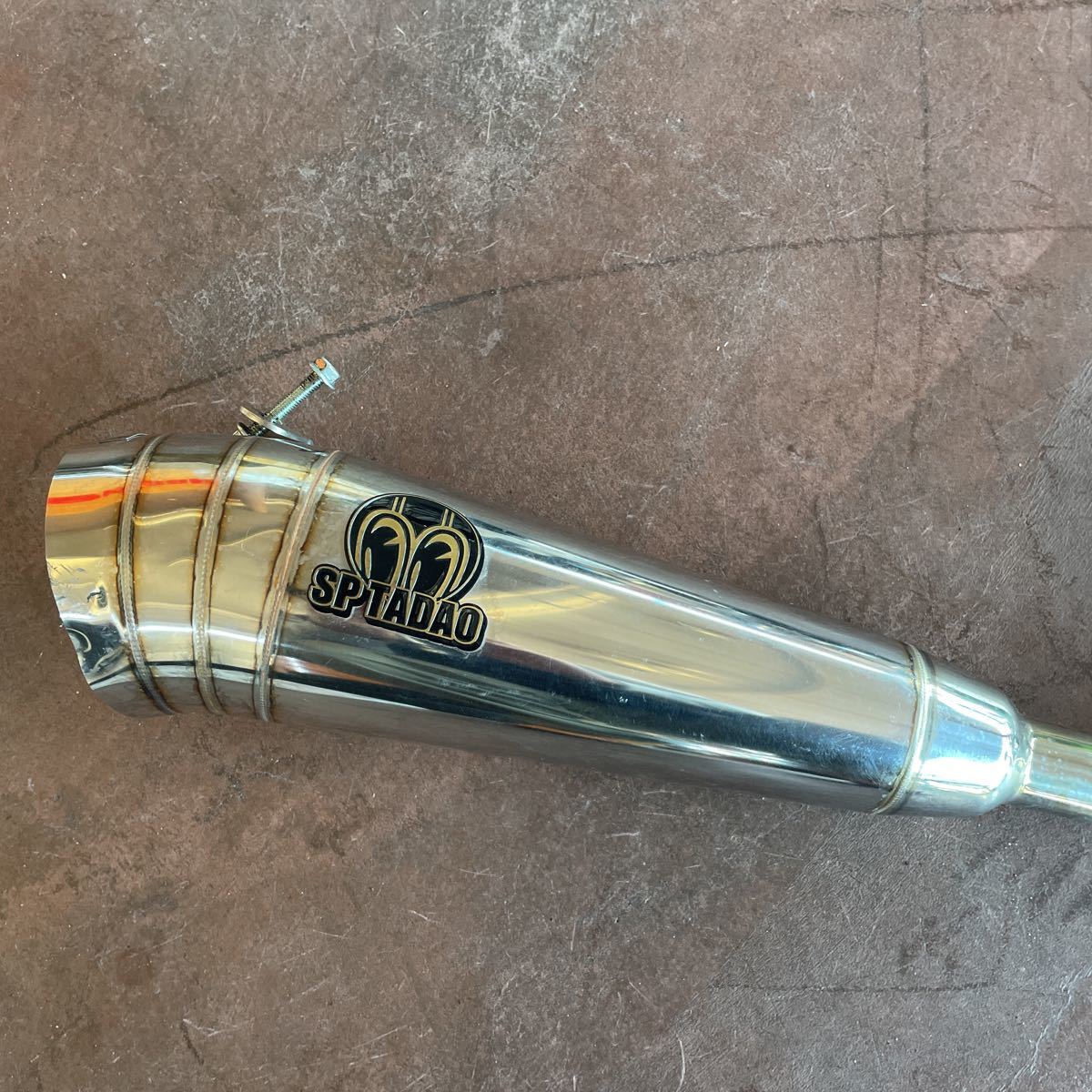 z125 SP忠男 ピュアスポーツメガホン　フルエキ　送料込み