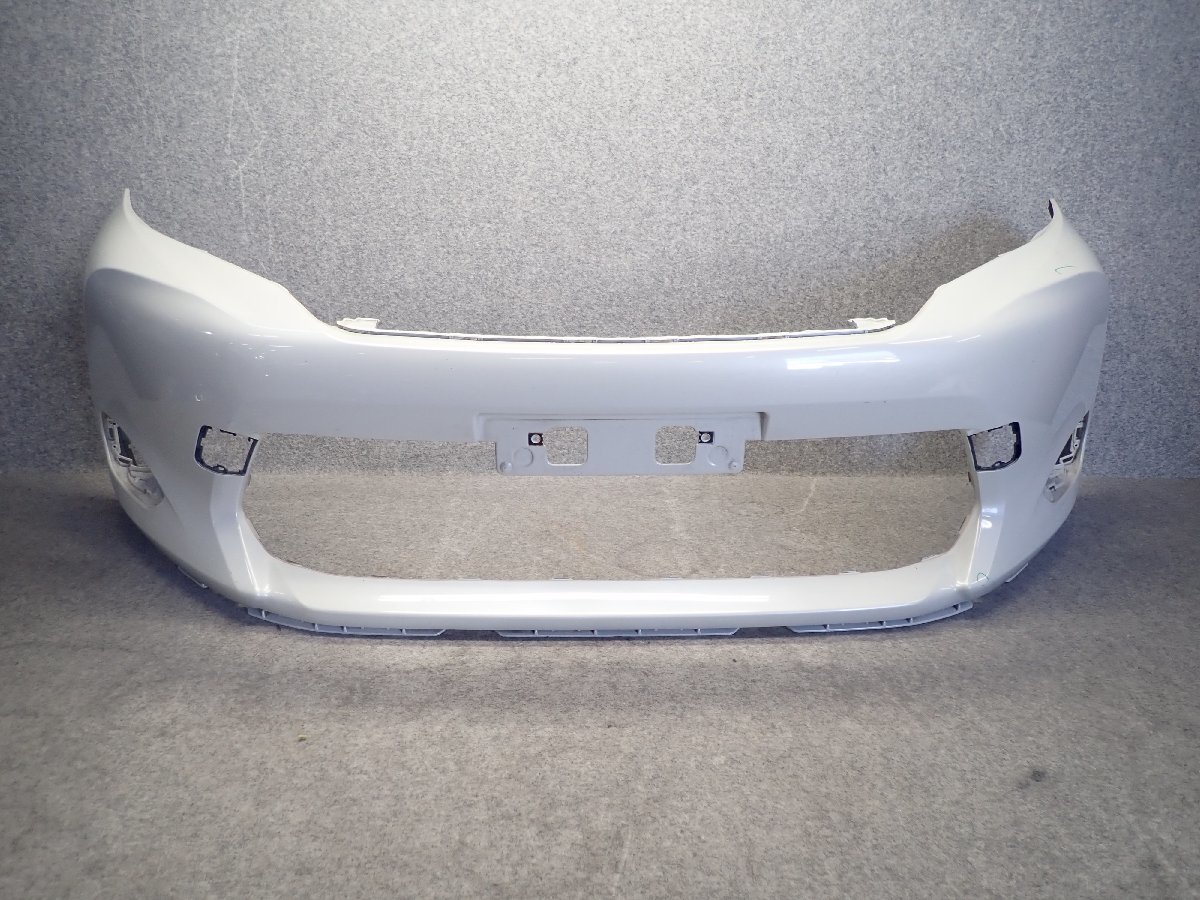 ハリアー　ZSU60W　60系　前期　純正　フロントバンパー　070　ホワイトパール　52119-48C60　275111/D14-6