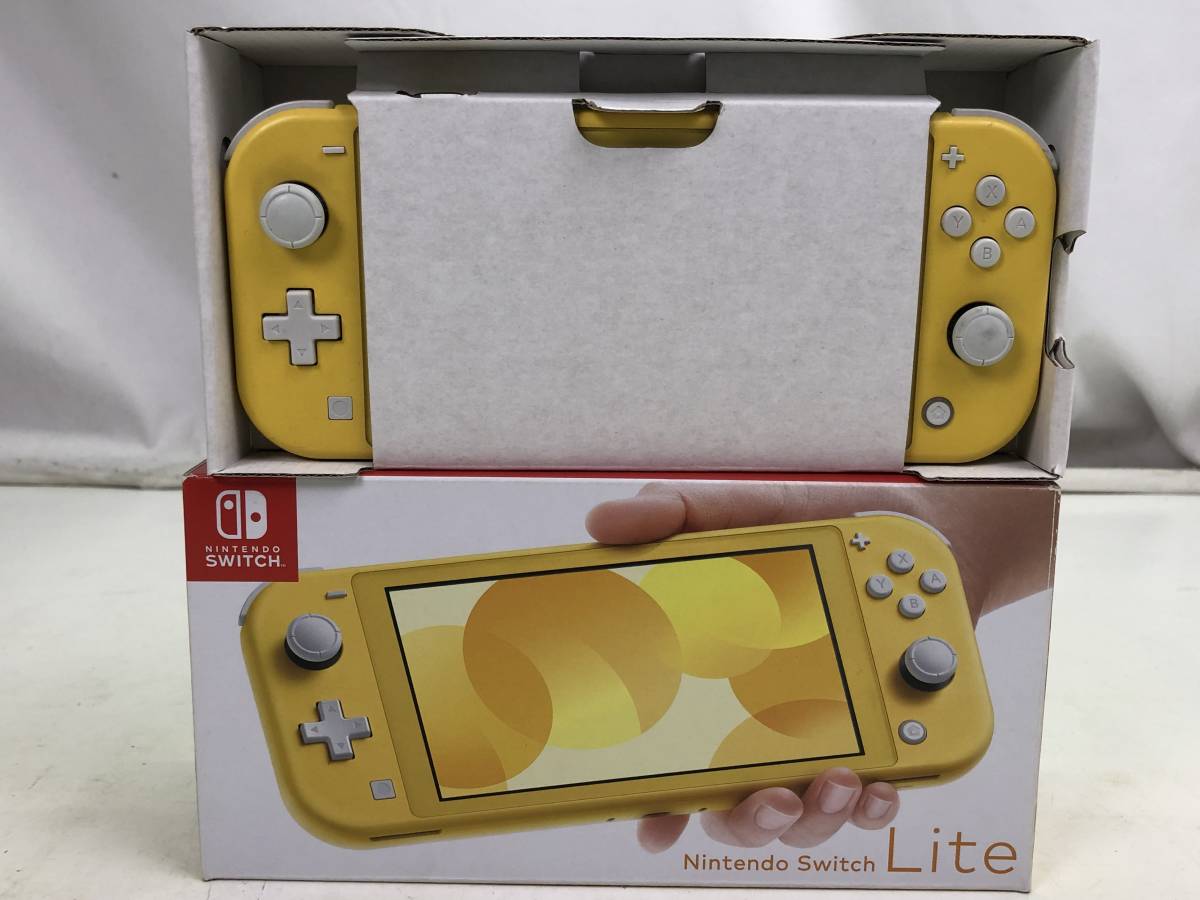 5347】[1円～] Nintendo Switch Lite Yellow HDH-S-YAZAA スイッチ