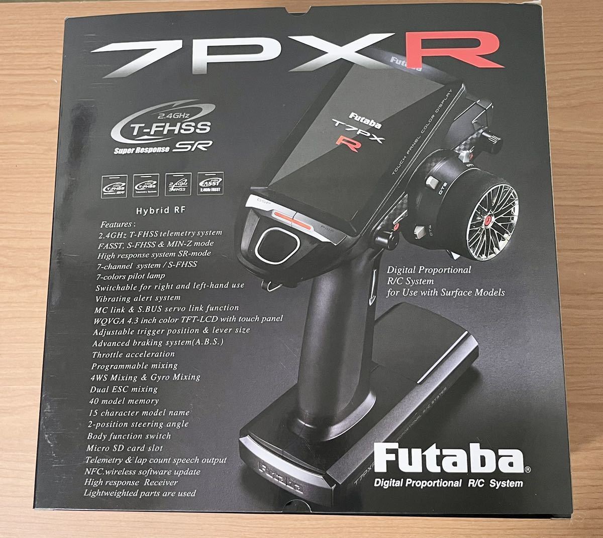 FUTABA 7PXRー2.4G ダブルレシーバー 送受信機セット 中古品(プロポ 