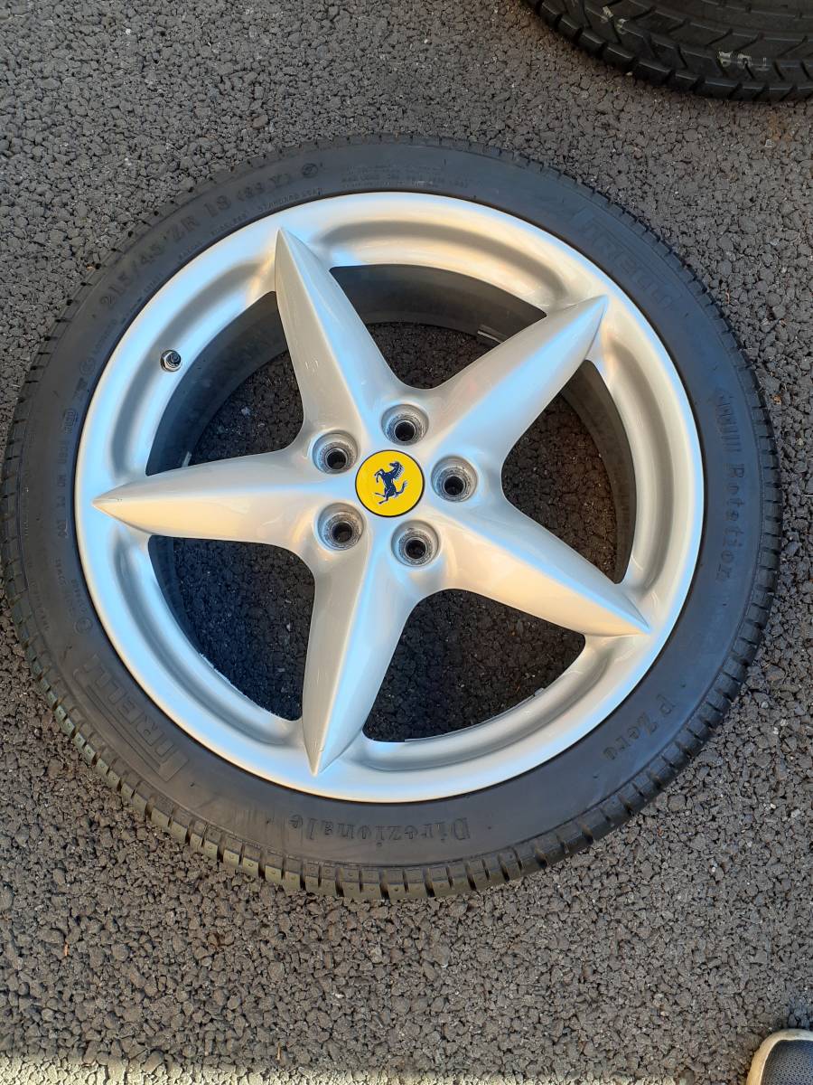 Ferrari フェラーリ360モデナ&スパイダー 用 純正18インチ ホイール 