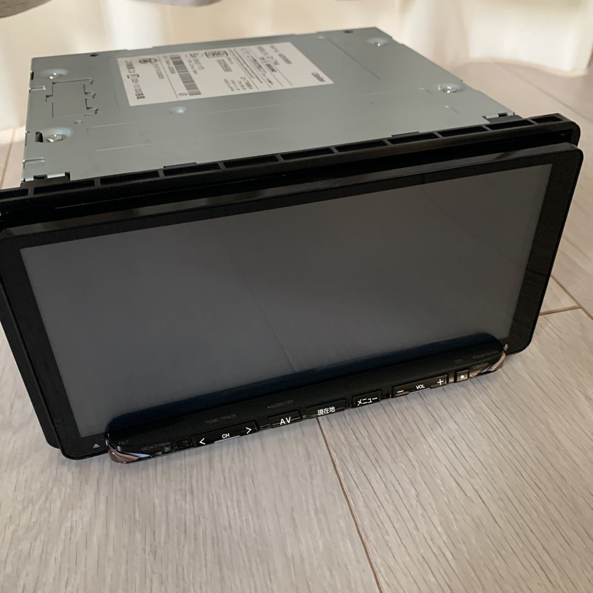 カーナビ Clarion QY-7749 ジャンク Clarion クラリオン 7.7インチメモリーナビQY-7749 GCX776W