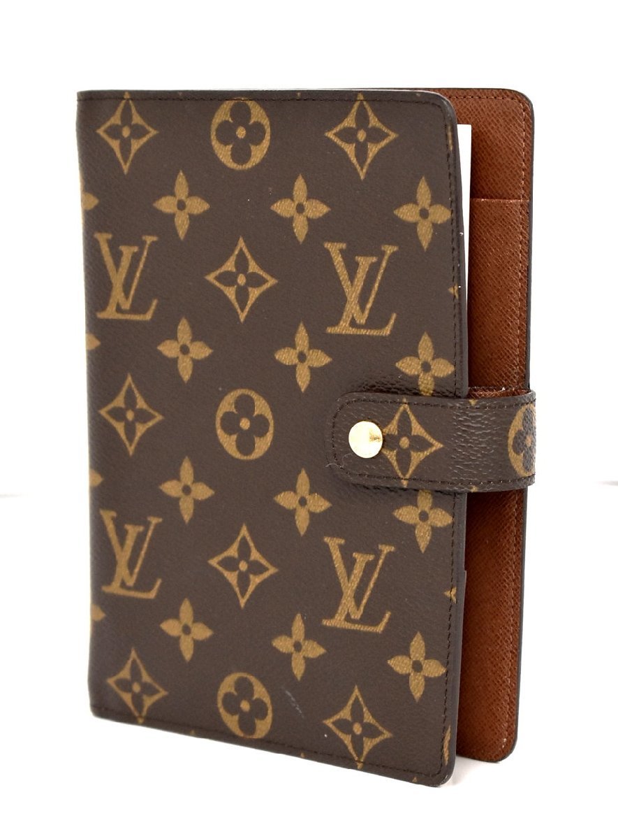 ルイヴィトン モノグラム LOUIS 手帳カバー VUITTON アジェンダ PM 