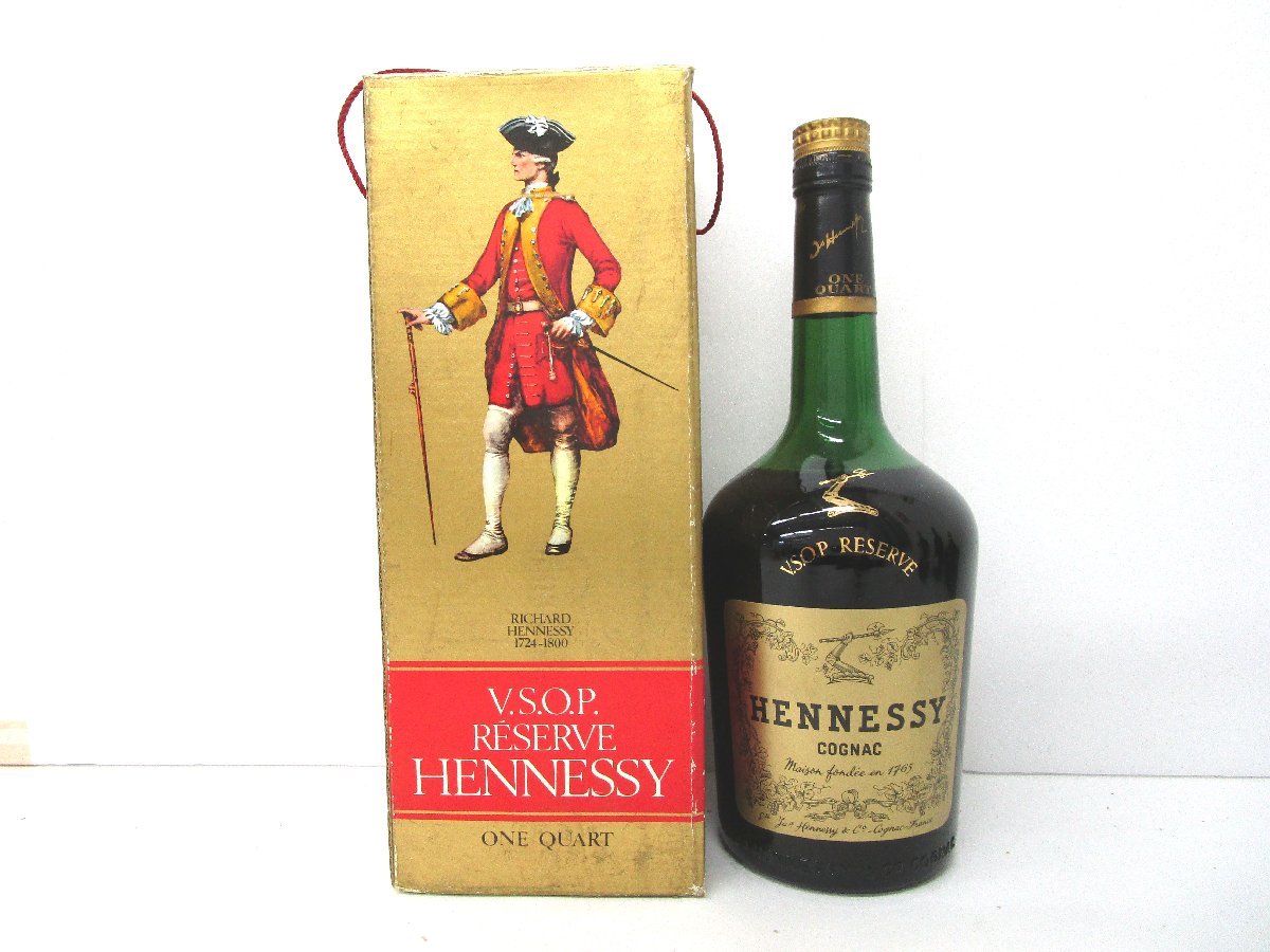 Hennessy ヘネシー V.S.O.P ブランデー 未開栓 古酒 コニャック