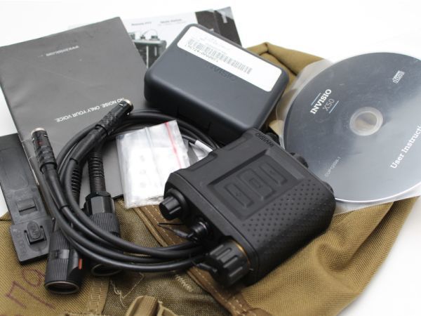 高品質，本物保証】 官給□Invisio X50 TEA Dual Comm Digital Bone