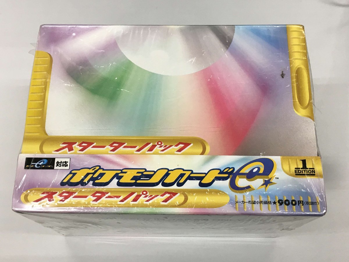 驚きの破格値，セール シュリンク ポケモンカードｅ スターターパック 1ED BOX 同梱不可(パック、ボックス、特殊セット)｜売買されたオークション情報、yahooの商品情報をアーカイブ公開 - オークファン パック、ボックス、特殊セット