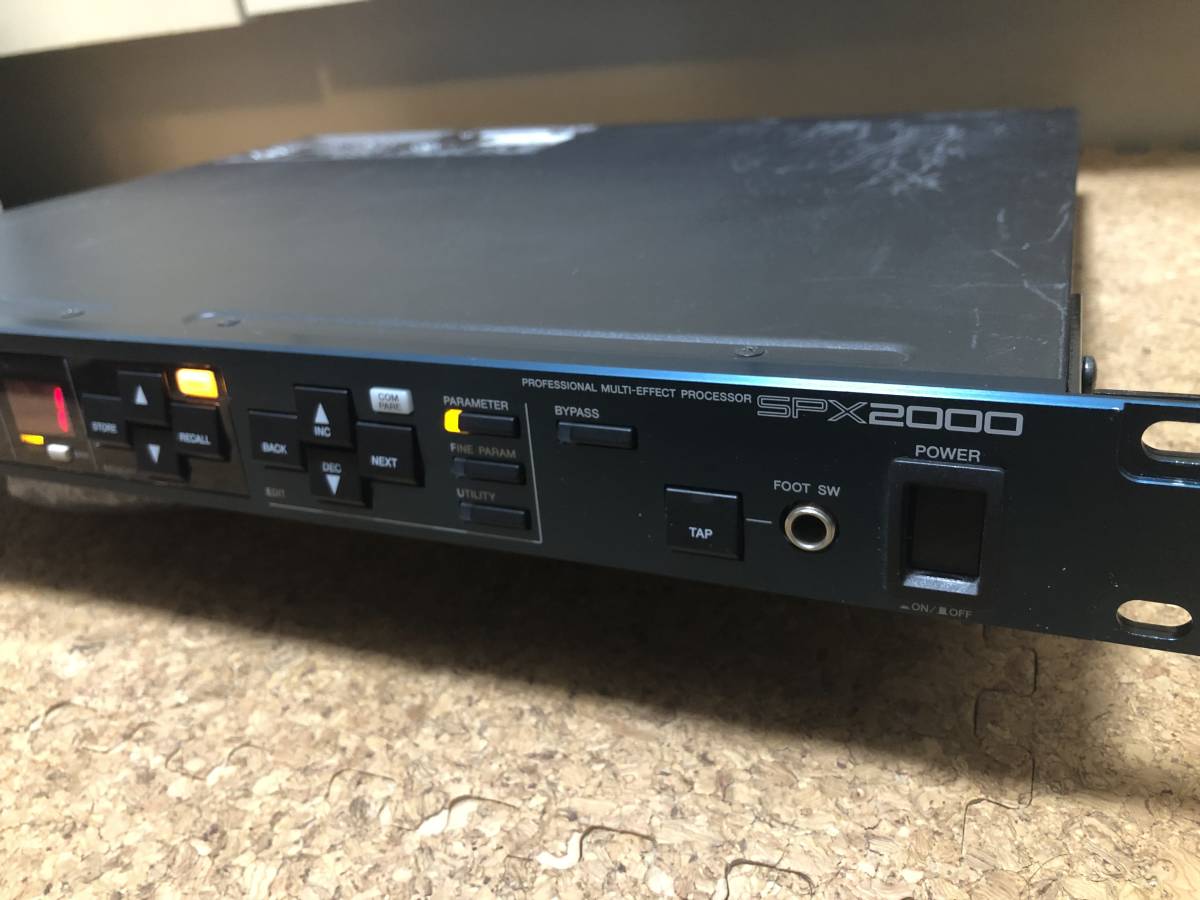 ☆YAMAHA マルチエフェクター SPX2000 点検整備済 中古☆ SPX2000