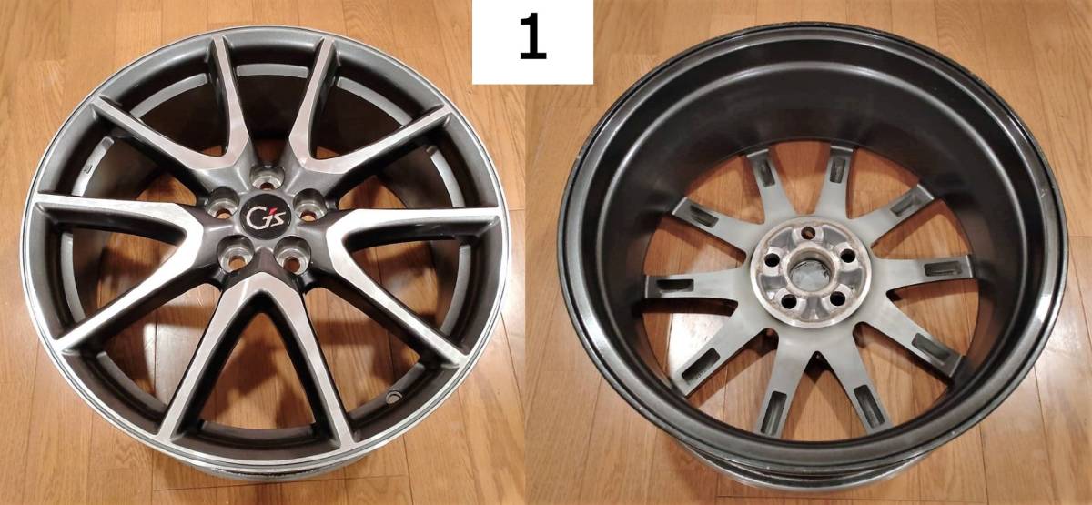 トヨタ ZVW30 プリウスG's 純正 18インチ アルミホイール ハブ径 トヨタ ZVW30 プリウスG's 純正 18インチ アルミホイール ハブ径