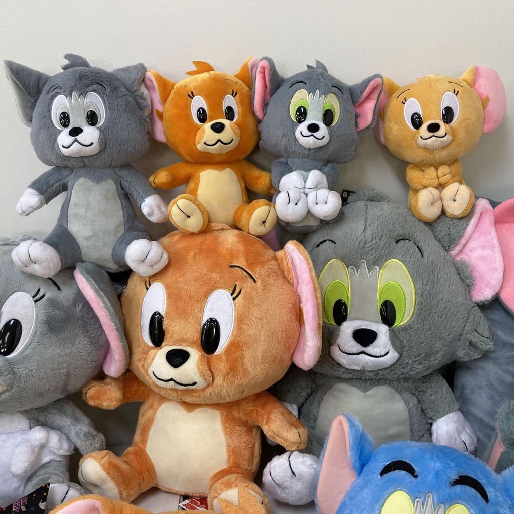 YK990) トム&ジェリー ぬいぐるみ 大量セット まとめ売り 現状品 トム