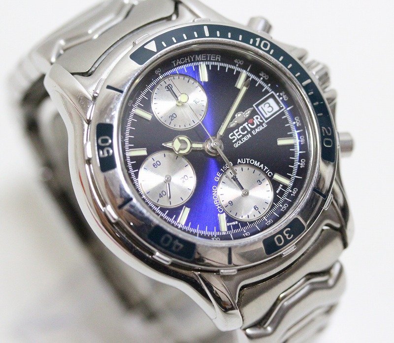 SECTOR GOLDEN EAGLE CHRONO GE 1500 AUTOMATIC メンズ腕時計 