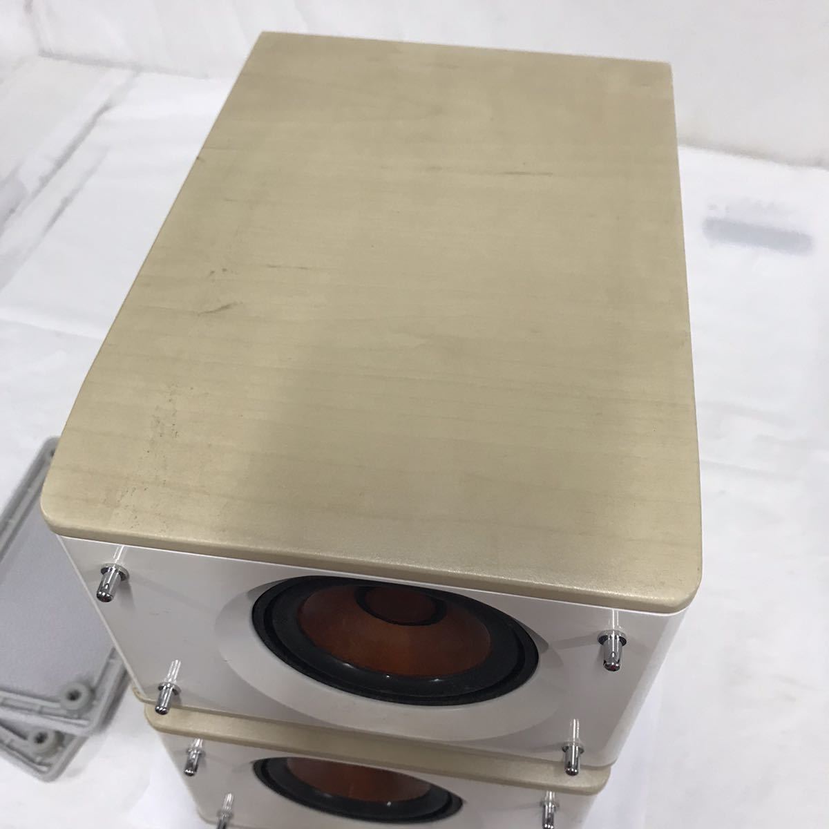 JVC Victor ビクター 現状品 スピーカー搭載 SP-EXS1 ウッドコーン