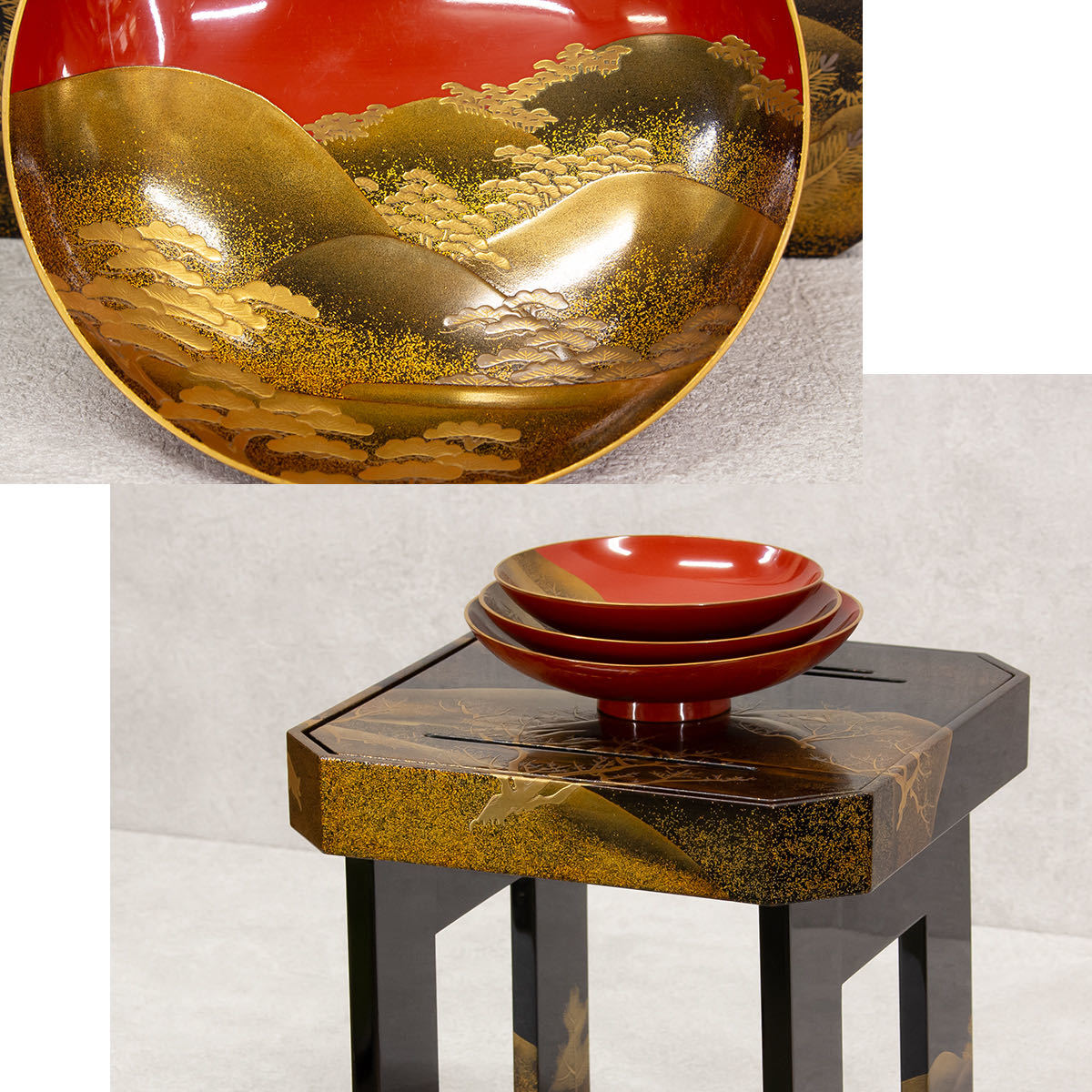 2026年最新Yahoo!オークション 五島屋謹製 輪島塗 銘々皿 5客揃 共箱