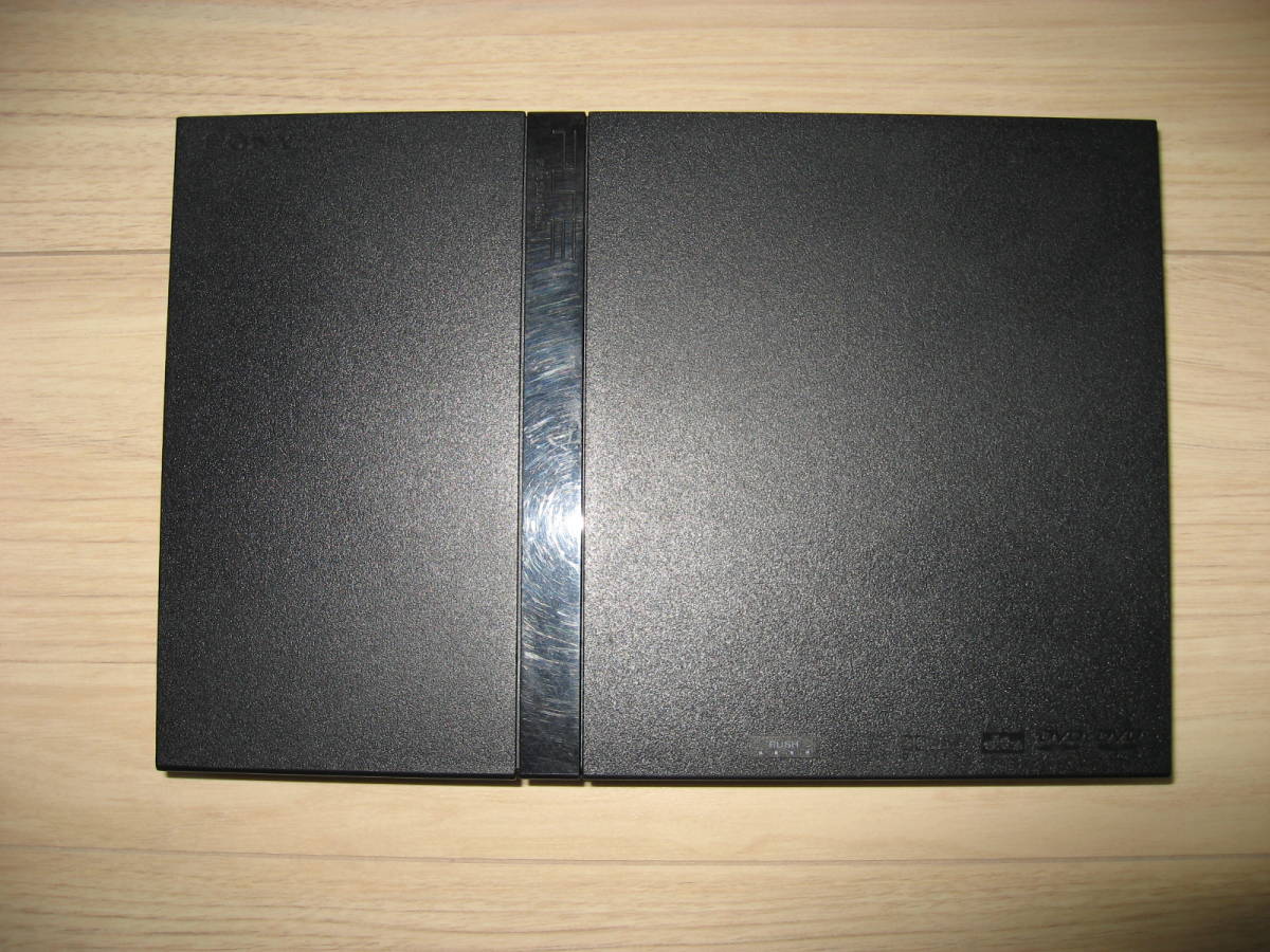 ソニー　ＰｌａｙＳｔａｔｉｏｎ２　ＰＳ２　本体　コントローラ２点　ソフト４点　まとめ　中古_2