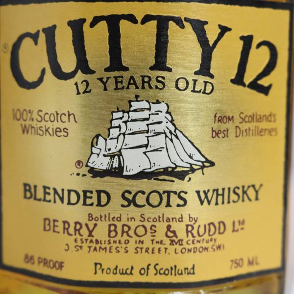 カティサーク 12年 700ml SARK CUTTY 12年ゴールドラベル 古酒 0 