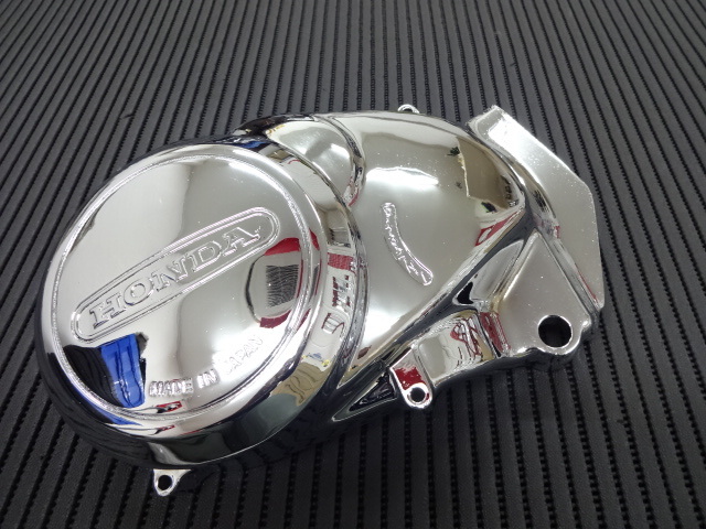 ②大阪魔人　スプロケカバー　ＣＢ２５０Ｔ　ＣＢ４００Ｔ　ＣＢ２５０Ｎ　ＣＢ４００Ｎ　メッキ後未使用品