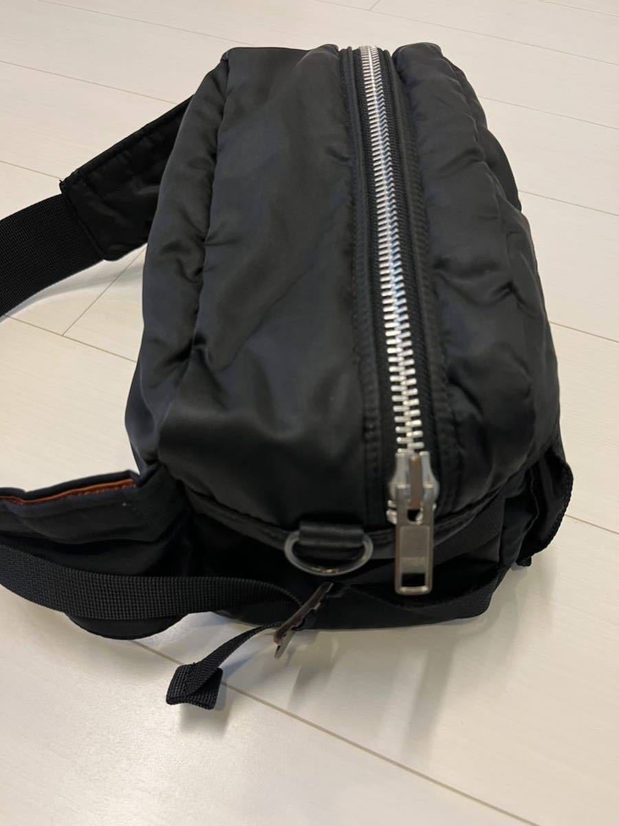porter ポーター　タンカー ウエストバッグ　ブラック　　吉田カバン PORTER ウエストバック吉田カバン ボディバッグ 黒 ポーター 【公式通販】