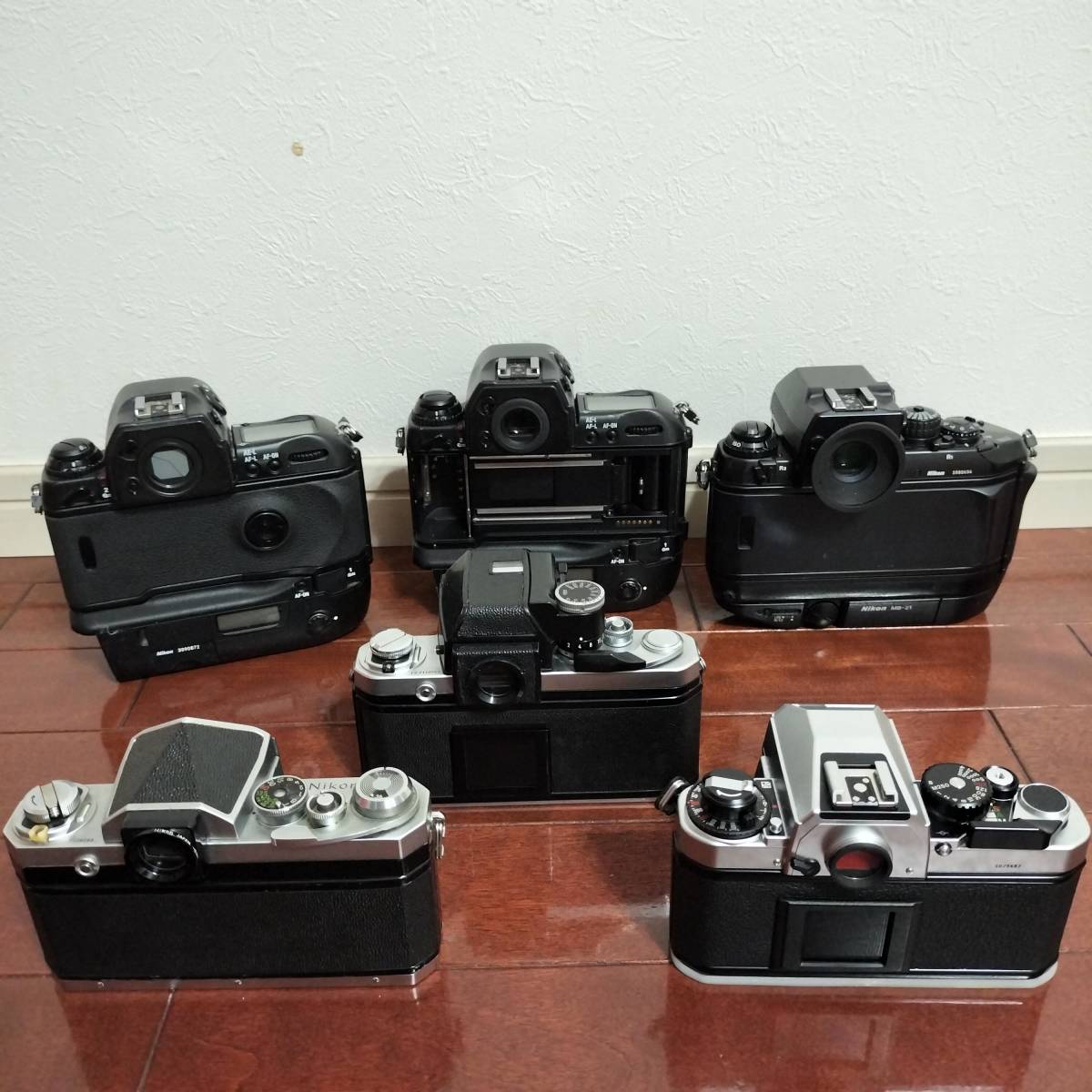 Nikon F アイレベル， F2 フォトミック， Nikon F4s， Nikon F5