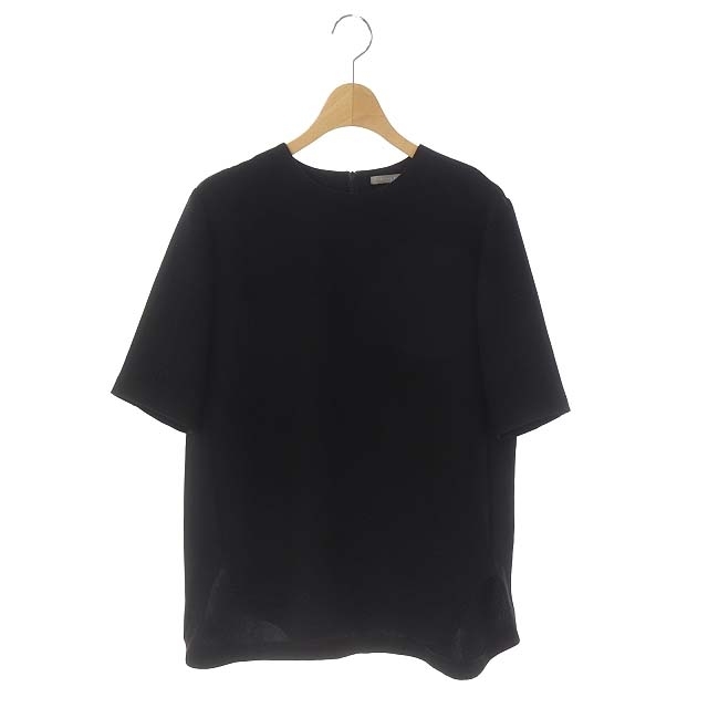 theory luxe】 Row Crepe ブラウス くすみピンク luxe theory セオリー