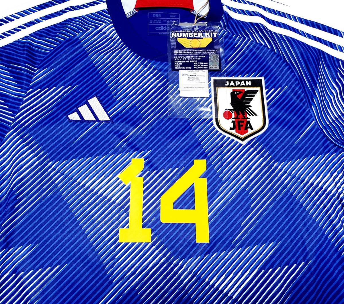 ◯新品タグ付き 正規品 最新作 サッカー日本代表 伊東純也選手 2023年