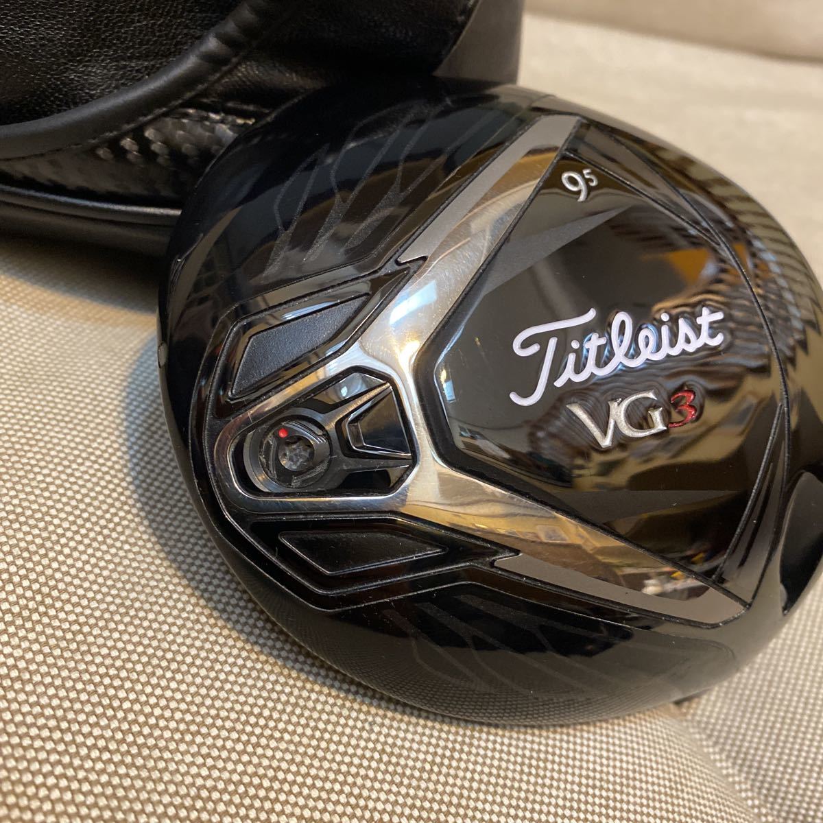 タイトリストVG3ドライバー 9.5度 シャフト純正60S、50SRセット